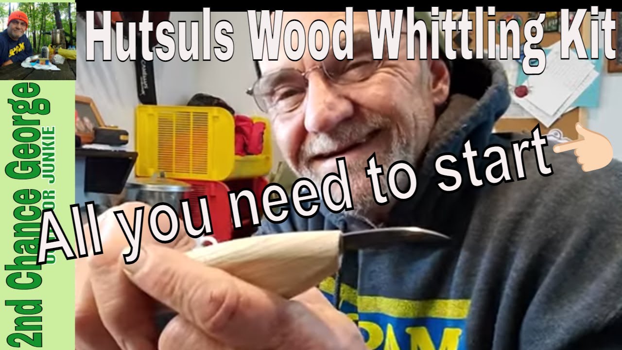 Hutsuls Wood Whittling Kit for Beginners - 8 pcs Razor Sharp Wood Carving  Knife Set, Beautifully Designed Gift Box, Whittling Knife for Kids & Adults  