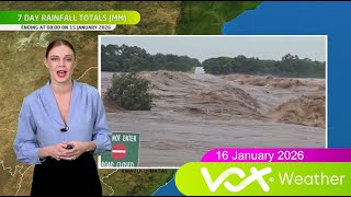 16 January 2026 Vox Weather Forecast