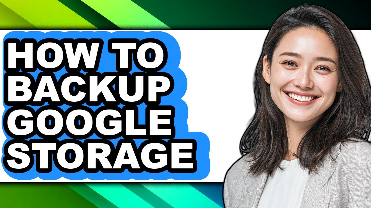 How to Backup Google Storage (easy Method) - YouTube