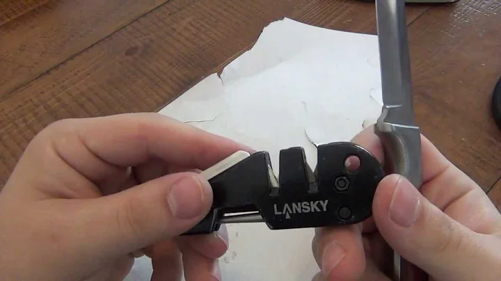 Knife Sharpener Review : Lansky "Blade Medic"