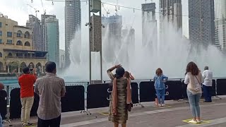 Water dancing Dubai mall