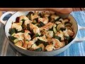 Zucchini Ricotta Casserole - Squash Baked with Ricotta Cheese and Mint