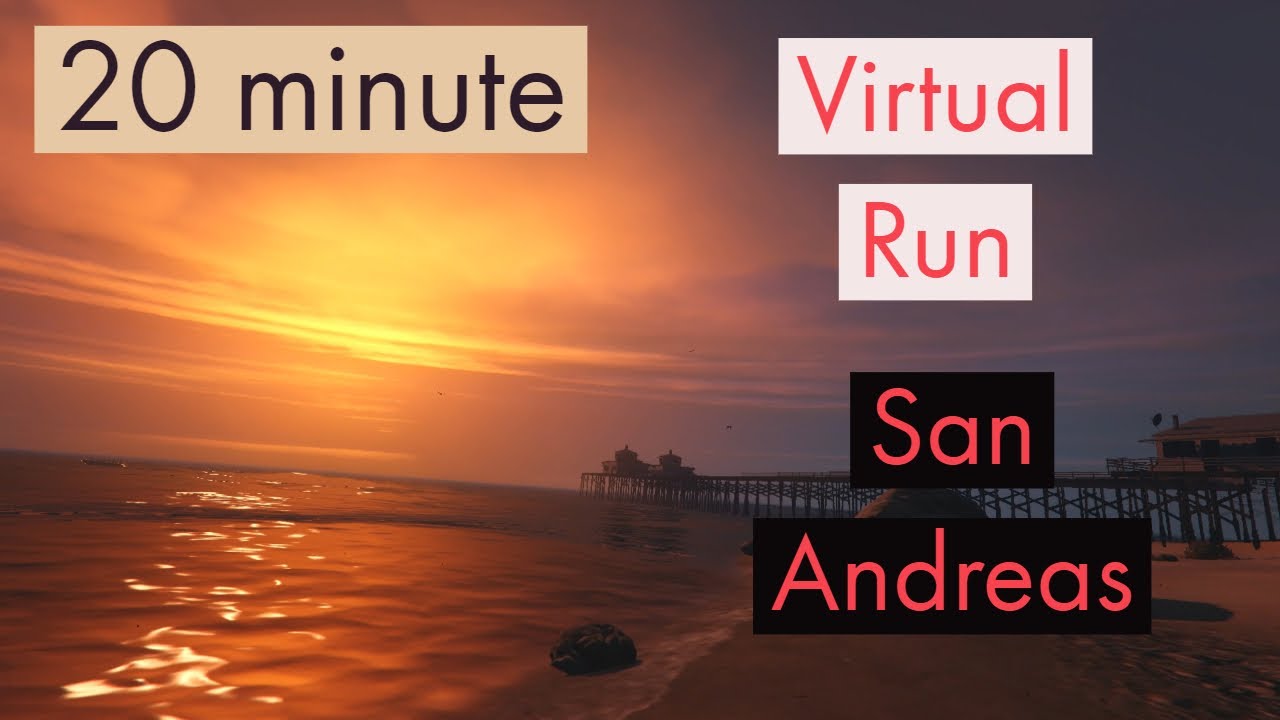20 min virtual run - YouTube