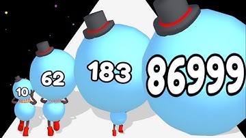 Big Head Run-Count Master Max Level Gameplay #asmrgameplay #satisfyingasmr