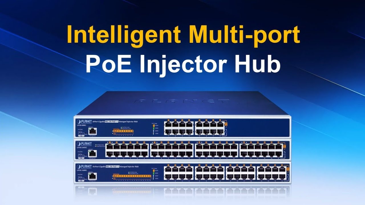 PLANET Technology Corporation HQ on LinkedIn: PLANET Intelligent Multi-port  PoE Injector Hub