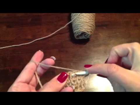 Increases and decreases with extended Tunisian stitches