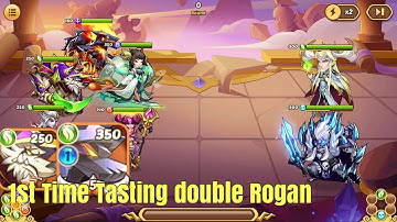 IdleHeroes: Double Rogan + SFX Testing in Broken Spaces