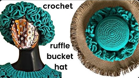 Crochet Ruffle Bucket Hat | Beginner-Friendly Crochet Tutorial (Updated Version!)
