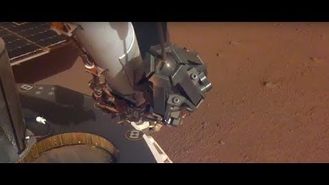 Listen to the first sounds from Mars