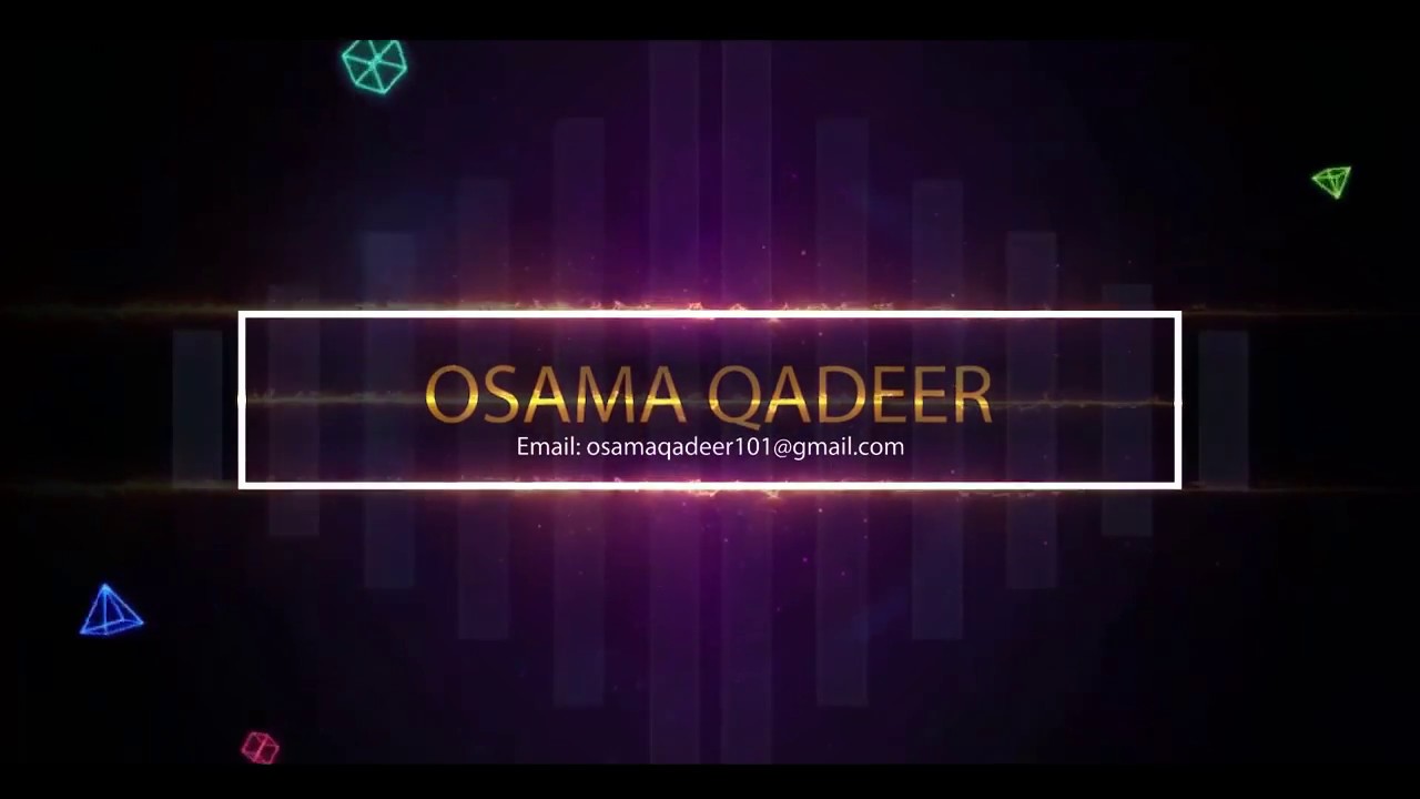 Teaser of Non Linear Video Editor -  Osama Qadeer