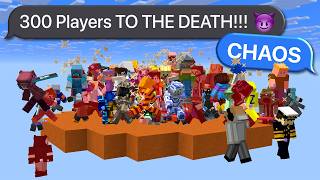 We Put 300 Players on a TINY Platform...
