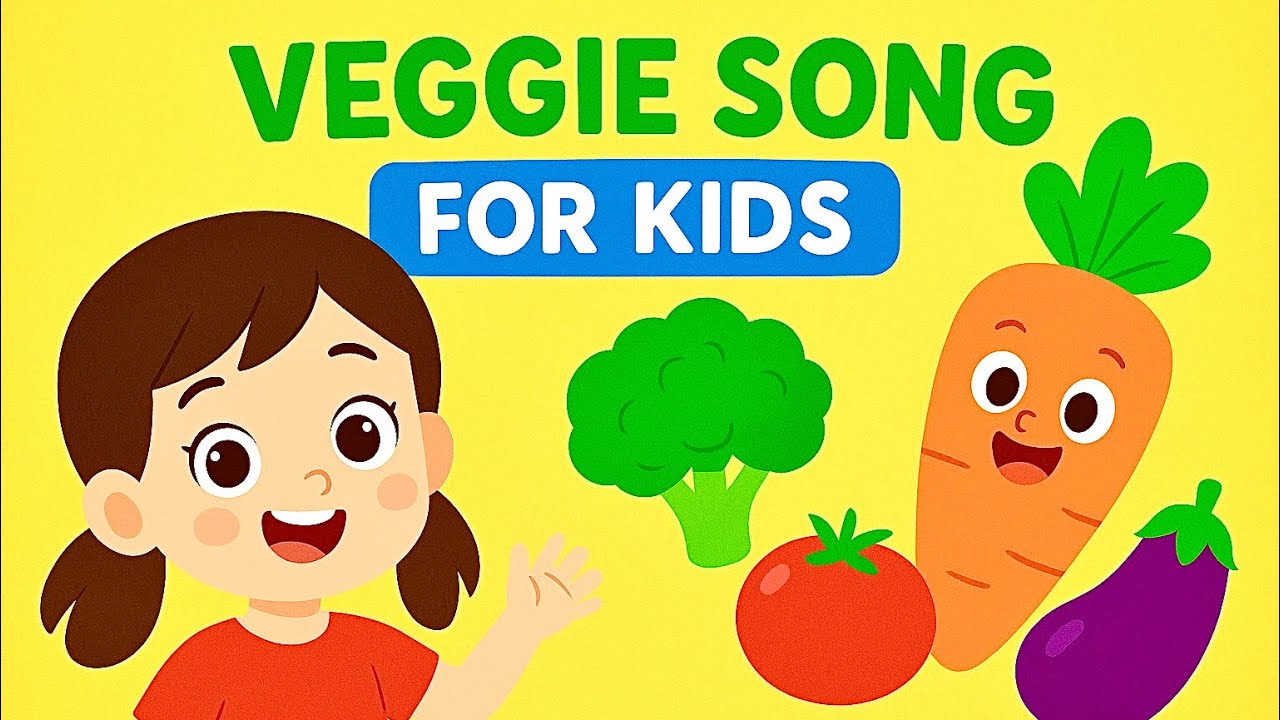 🎵 Veggie Song for Kids | Learn Vegetables with Fun Music! 🥕🥦🍅 - YouTube