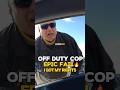 Cop takes the wrong action off duty🔥
