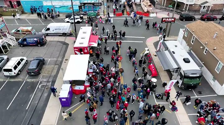 A Bird's-Eye View of the 2023 Polar Bear Plunge at Seaside Heights
