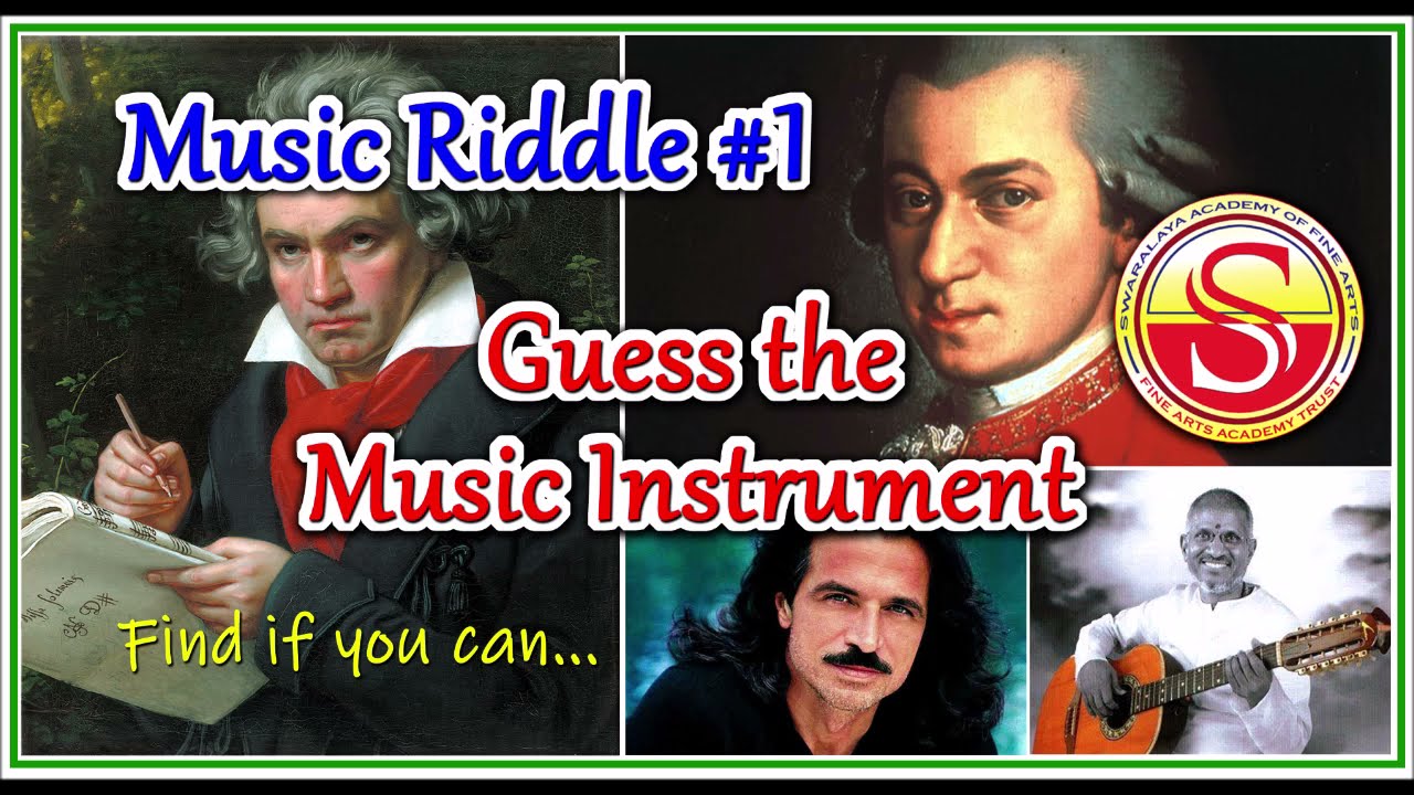 Guess the Music Instrument | Brain Game | Riddles with answers | Music ...