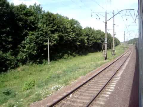 Козятин 2 Каолінова Електропоїзд ЕР9м 534 6253 Козятин Шепетівка Частина 31 04 07 2015 