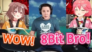 MiKorone Receives a Video Message From The8BitDrummer [Hololive]