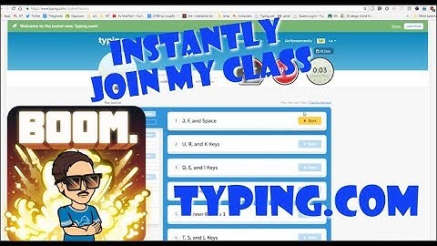 How to Sign into my course for Typing.com