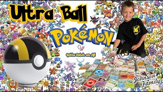 Pokémon Ultra Ball Toy Review by Arlo @thejohnsonfamilyuk Cards - Go clothing