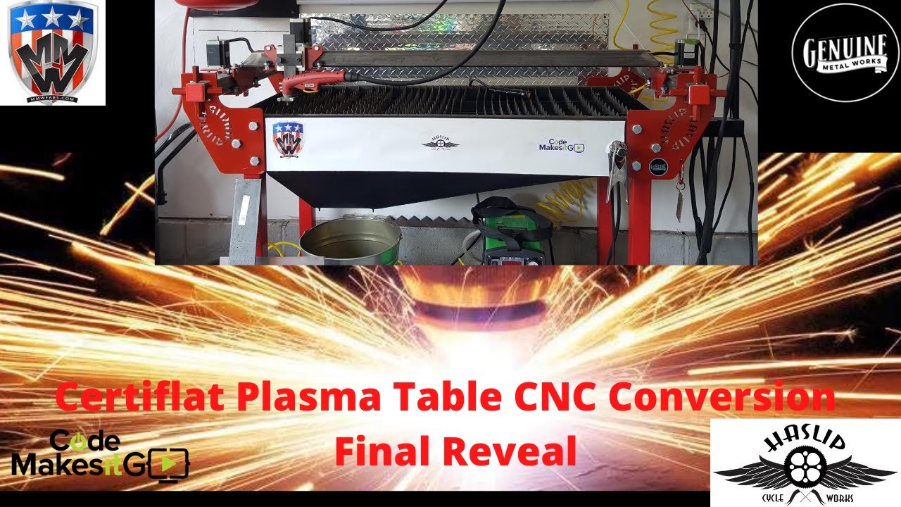 CertiFlat Plasma Table CNC Conversion - Final Reveal
