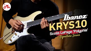 กีตาร์ Signature " Scott LePage " มือกีตาร์ผู้อยู่เคียงข้าง Tim Henson | Ibanez KRYS10