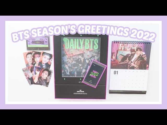 BTS Seasons Greetings 2022 Photocards