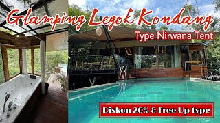 Glamping Legok Kondang type Nirwana Diskon 20% | Glamping Ciwidey | Glamping Bandung