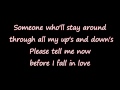Coco Lee - Before I Fall In Love (lyrics)