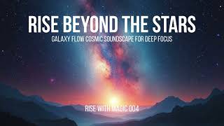 Rise Beyond the Stars 🌌 Galaxy Flow Cosmic Soundscape for Deep Focus | Rise With Magic 004