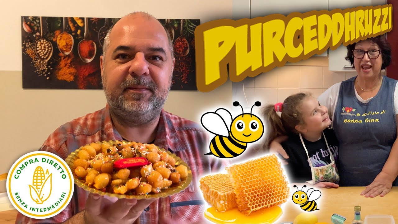 #47 - Пурчеддруцци, быстрые и простые струффоли: рецепт традиционных рождественских десертов с медом