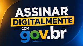 COMO ASSINAR DIGITALMENTE COM GOV.BR. #brasil #governo #digital