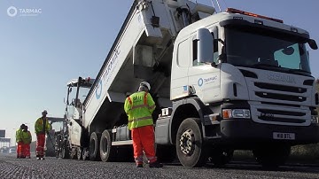 Tarmac contracting - A2 Northfleet surfacing