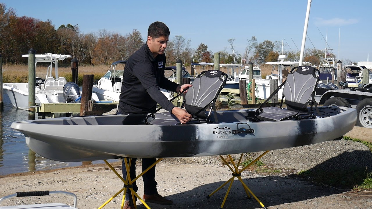 Upright Aluminum Kayak Seats Installation for BKC TK122 ,TK219, RA220 Kayaks  