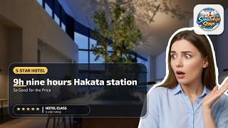 9h nine hours Hakata station - So Good for the Price | Fukuoka, Japan🏨