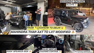 2026 Thar Facelift Axt Modified To Lxt ✅ With Mahindra Genuine Parts ✅base To Top✅