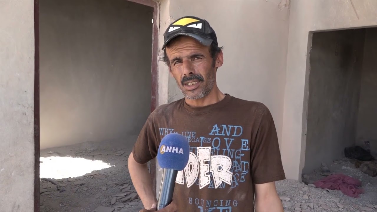 ​​​​​​​شهود عيان يروون لوكالتنا ما شهدته قرية الأغيبش في تل تمر جراء القصف التركي