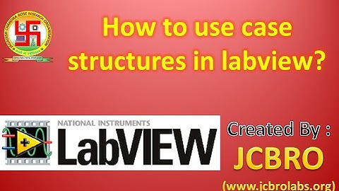 How to use Case Structure in Labview ??