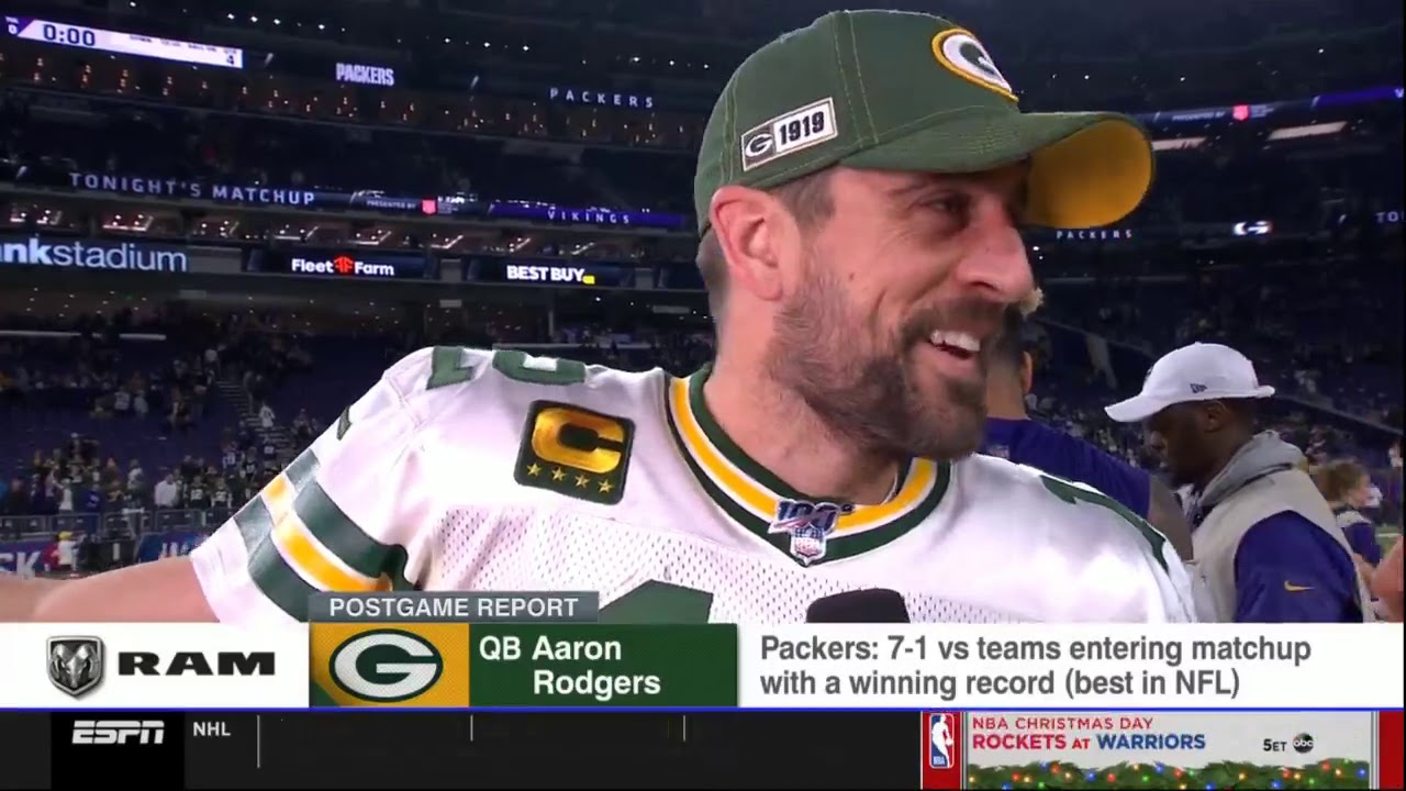 Packers clinch homefield in NFC playoffs with win over Vikings ...