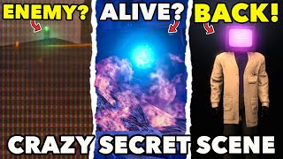 SECRET AGENT'S FIRST STEP?! CRAZY SECRET SCENE - SKIBIDI TOILET 73  ALL Easter Egg & Theory