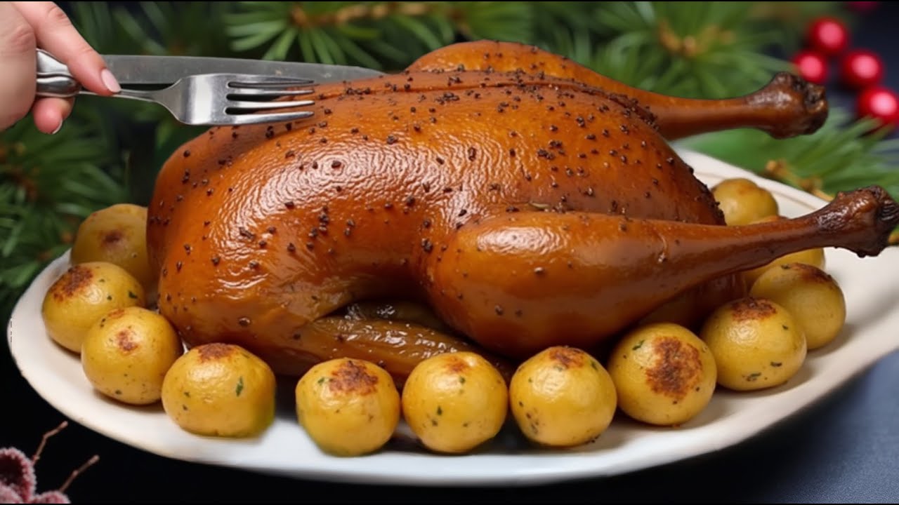 🎄Knusprige Weihnachtsente im Ofen! Geheimes Familienrezept!