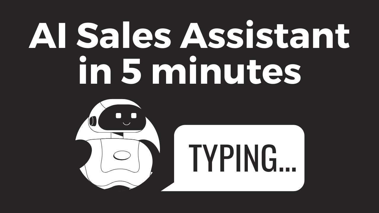 Build an AI Sales Assistant in under 5 Minutes (AI Automation Agency)