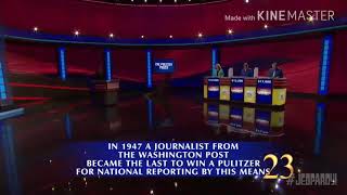 Jeopardy countdown GMA