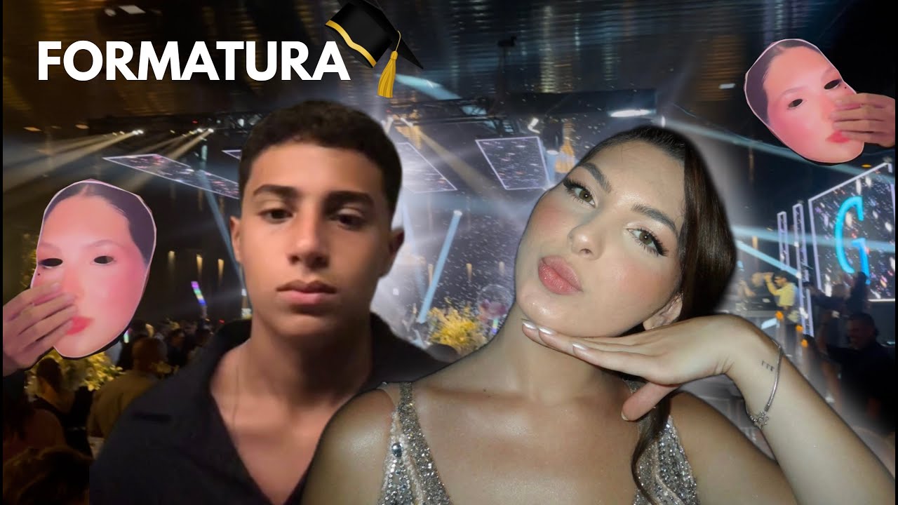 FIZEMOS MASCARAS COM A CARA DELA NA FORMATURA!!!