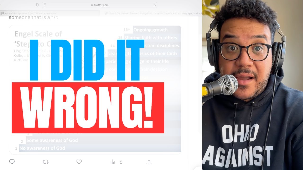 This SIMPLE evangelism TRICK changed everything for me YouTube This SIMPLE evangelism TRICK changed everything for me YouTube