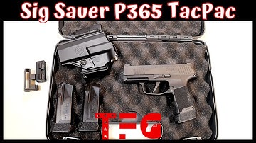 Cover Image for Sig P365 TacPac (Finally Got One) - TheFirearmGuy