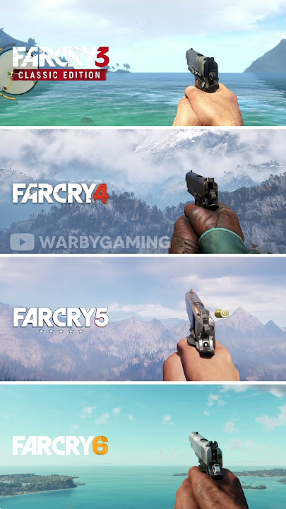 M1911 Comparison | Far Cry 3 vs Far Cry 4 vs Far Cry 5 vs Far Cry 6