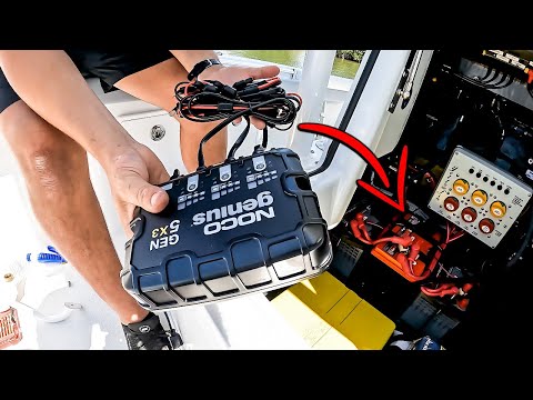 How To Connect Battery Charger To Boat