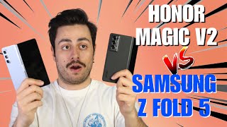 Katlanabilir Telefonlar Kapışıyor Honor Magic V2 Vs Samsung Galaxy Z Fold 5 Karşılaştırma 