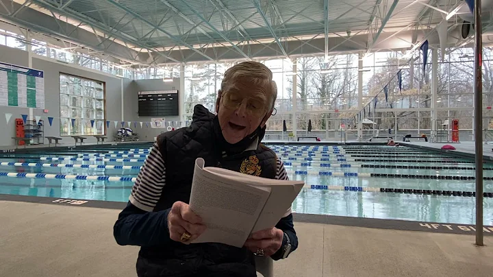 Coach Don Easterling reads "Luthur" from his colle...