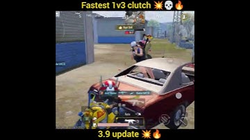 bgmi PUBG 💥 Fastest 1v3 clutch 💥💀🔥 #bgmi #pubgmobile #shorts #viralvideos #foryou #jonathangaming